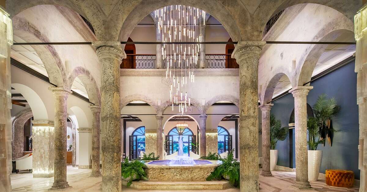 Een foto van het interieur van Sanctuary Cap Cana