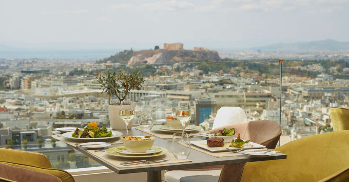 Ein Foto von den Einrichtungen im St. George Lycabettus Hotel