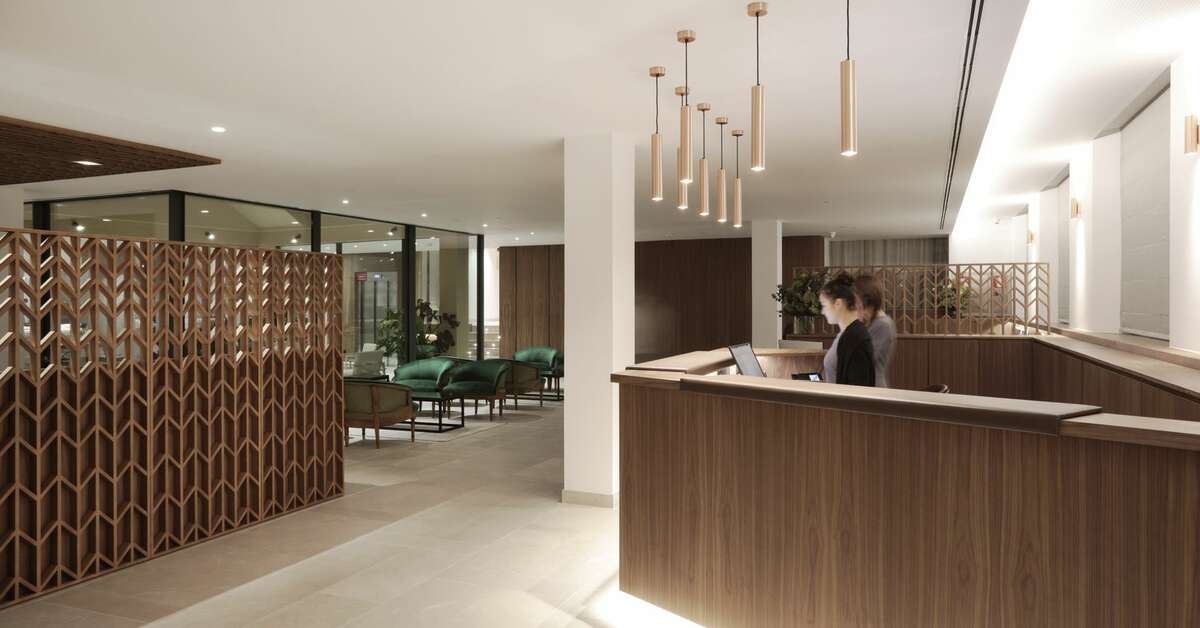 Een foto van het interieur van Es Princep
