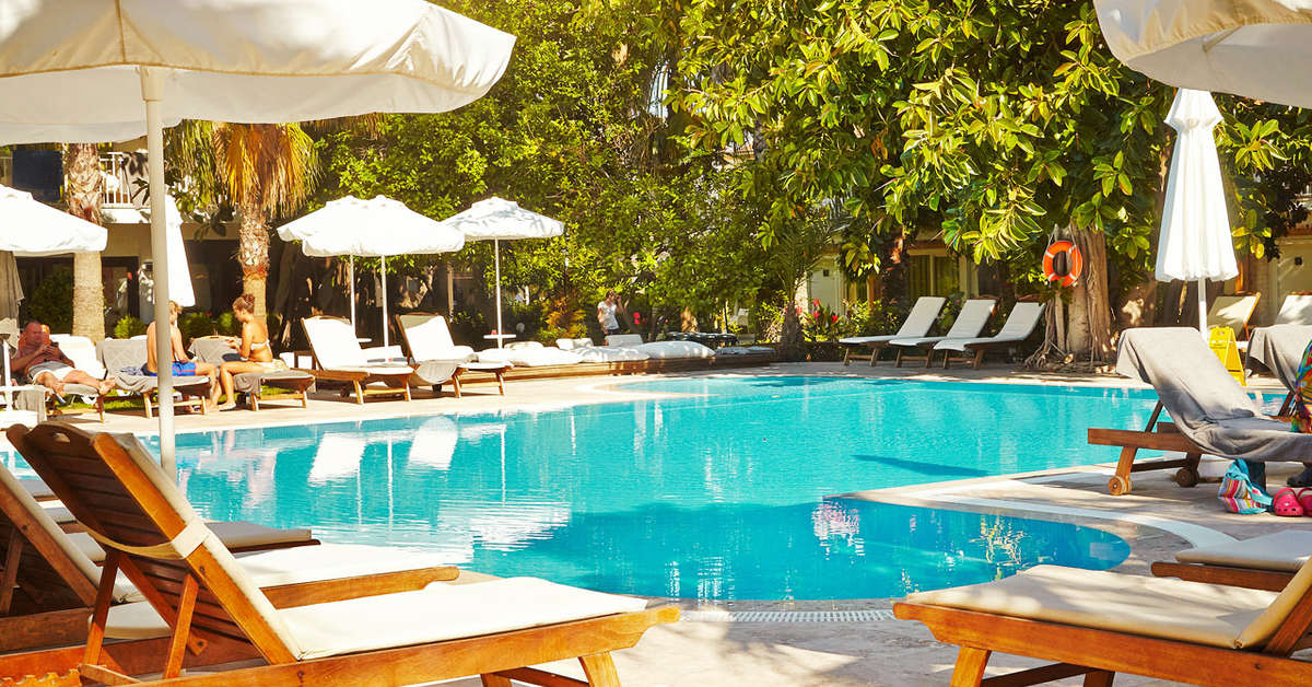 Een foto van het zwembad bij Sunprime Dogan Side Beach