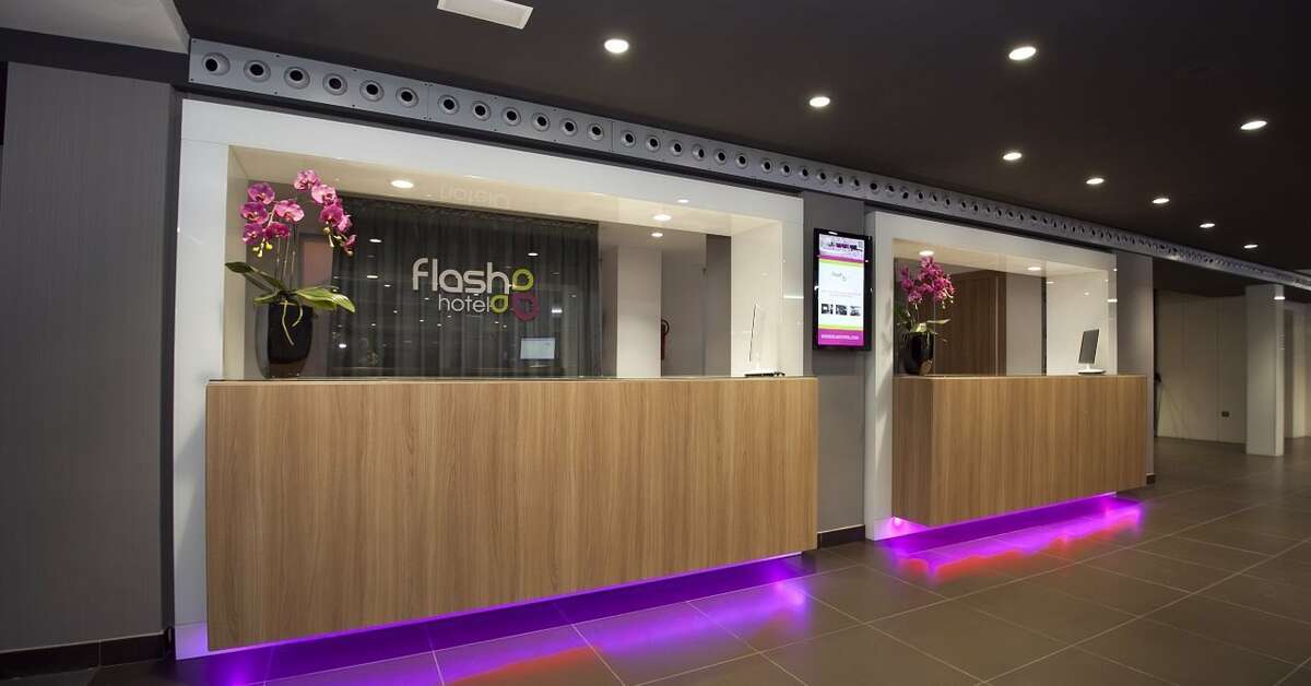 Ein Foto vom Innenbereich im Flash Hotel