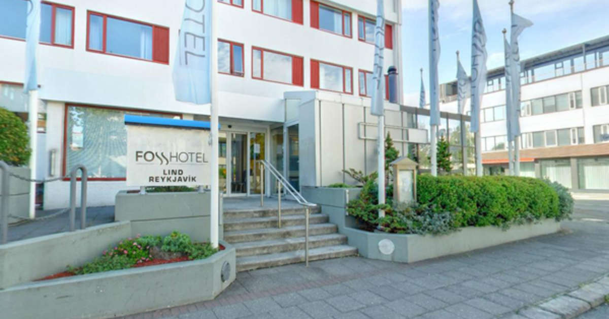 Een foto van de buitenkant van Fosshotel Lind
