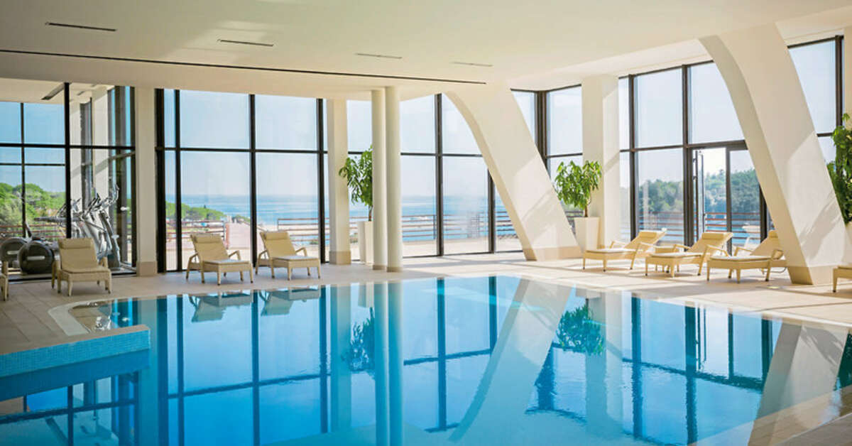 Ein Foto von den Einrichtungen im Maistra Select All Suite Island Hotel Istra