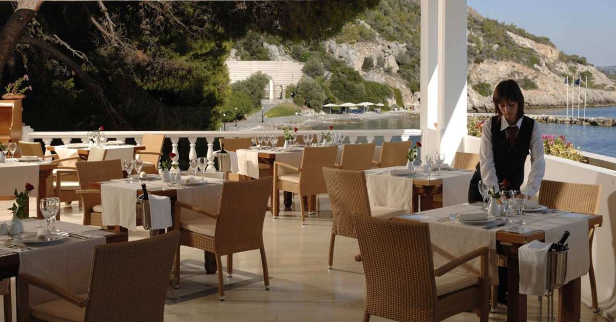 Een foto van de faciliteiten bij Wyndham Loutraki Poseidon Resort