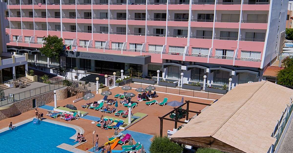 Een foto van het zwembad bij Luna Hotel da Oura