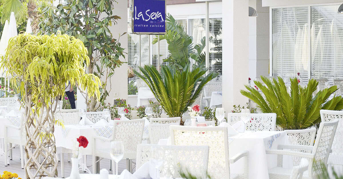 Een foto van de faciliteiten bij Calimera Side Resort