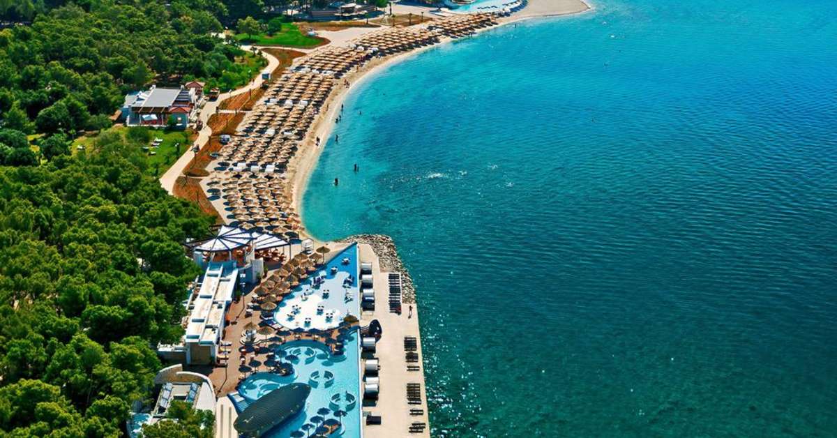 Een foto van een overzicht van Amadria Park Hotel Jakov