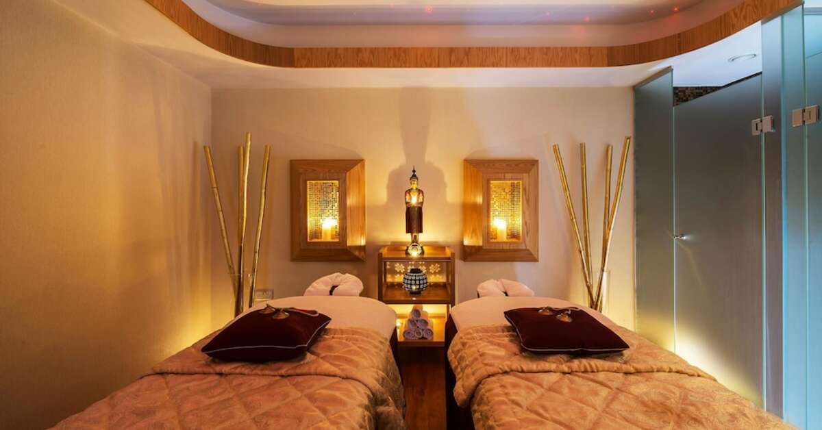 Een foto van de faciliteiten bij Constantinou Bros Athena Royal Beach Hotel