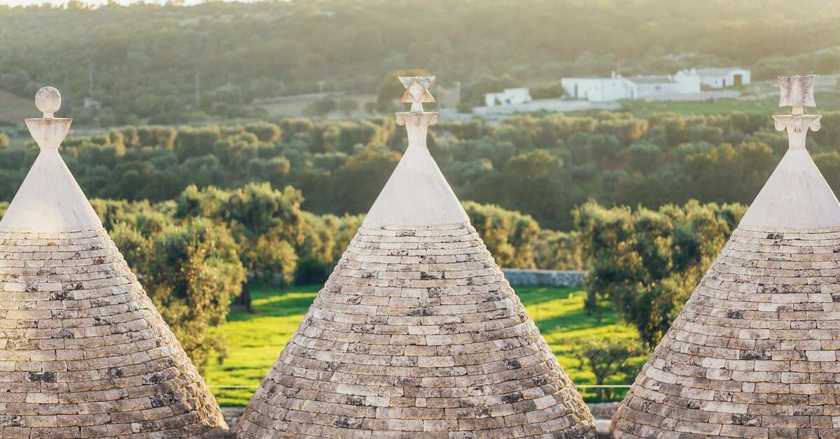 Een foto van de buitenkant van Masseria Grieco