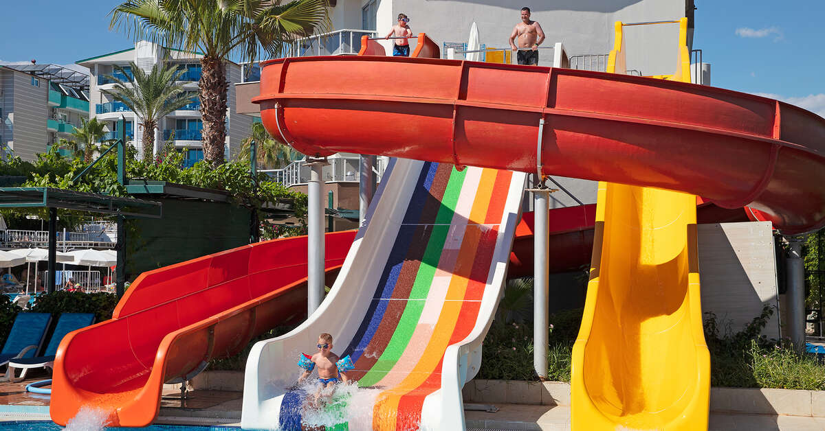 Een foto van het zwembad bij Galeri Resort Hotel