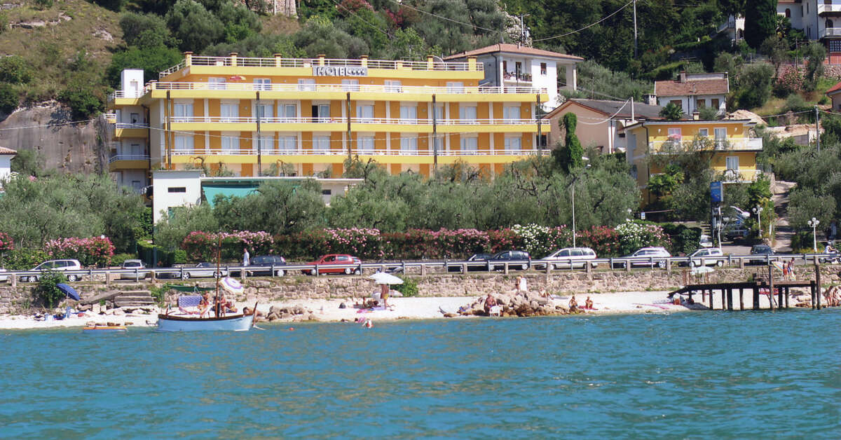 Ein Foto von der Außenansicht des Hotel Internazionale