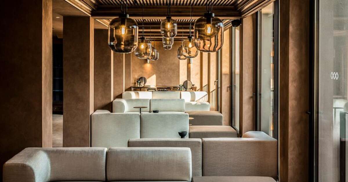 Een foto van het interieur van Domes of Corfu