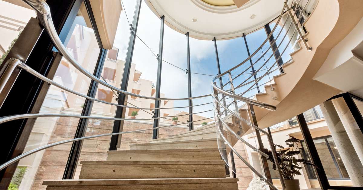 Een foto van het interieur van Rosamar Ibiza hotel