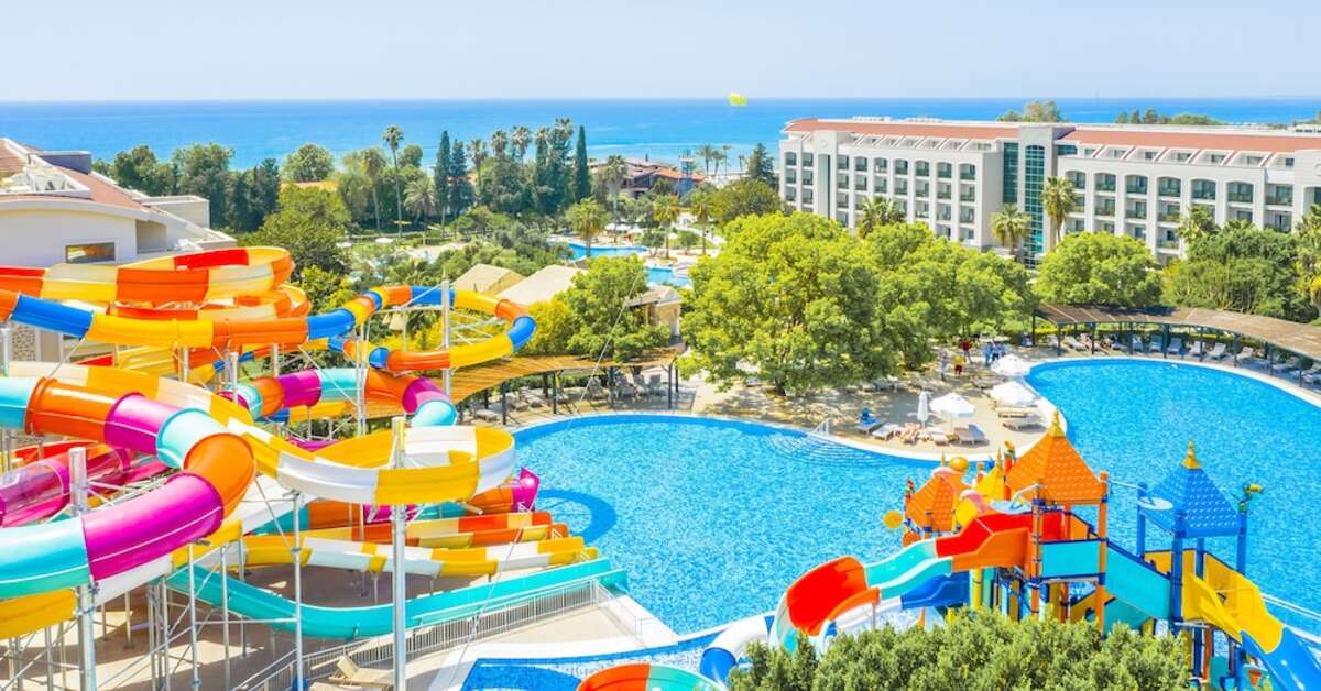 Ein Foto vom Pool im Horus Paradise Luxury Resort