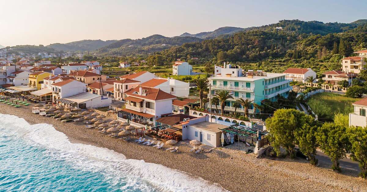 Een foto van de buitenkant van Kokkari Beach