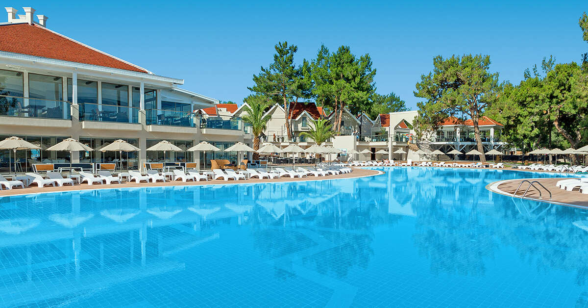 Een foto van het zwembad bij Long Beach Club Nature