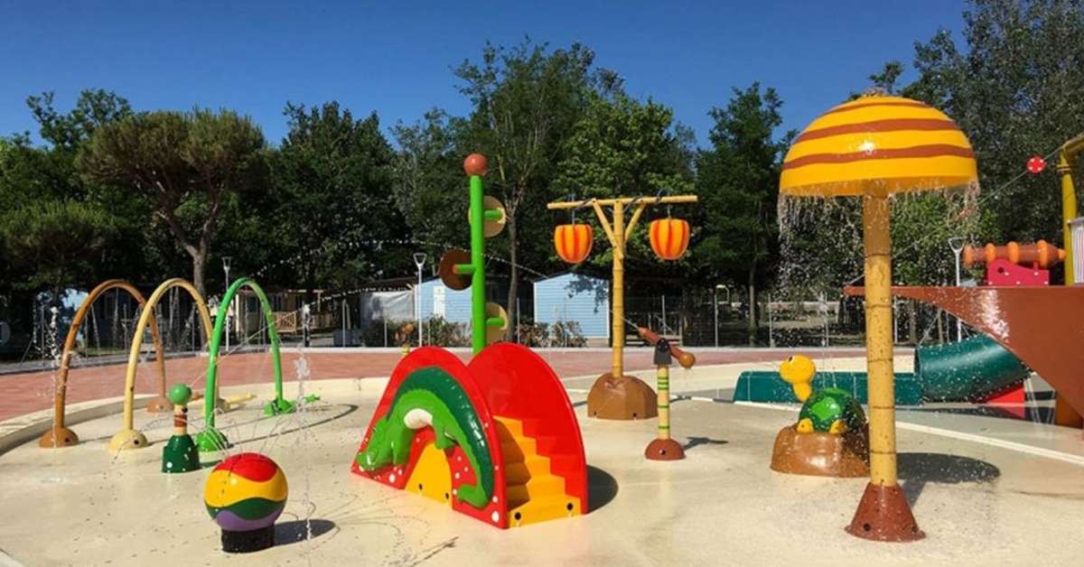 Een foto van het zwembad bij Camping Spiaggia e Mare