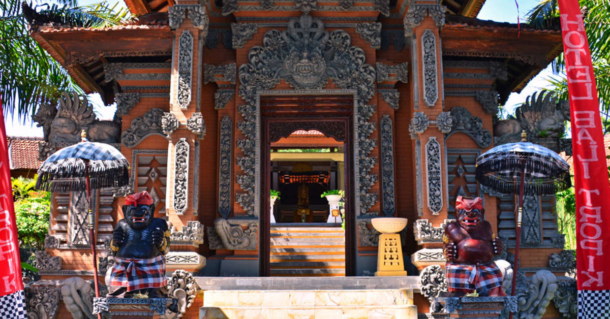 Een foto van de buitenkant van Bali Tropic Resort & Spa
