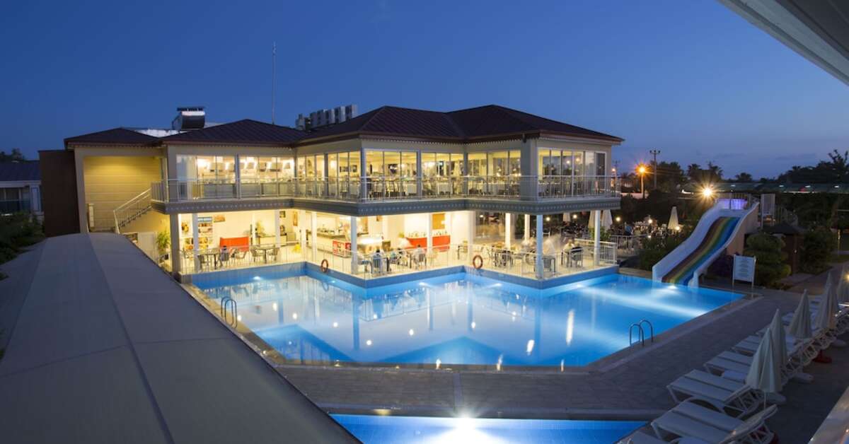 Ein Foto vom Pool im Sun Club Side