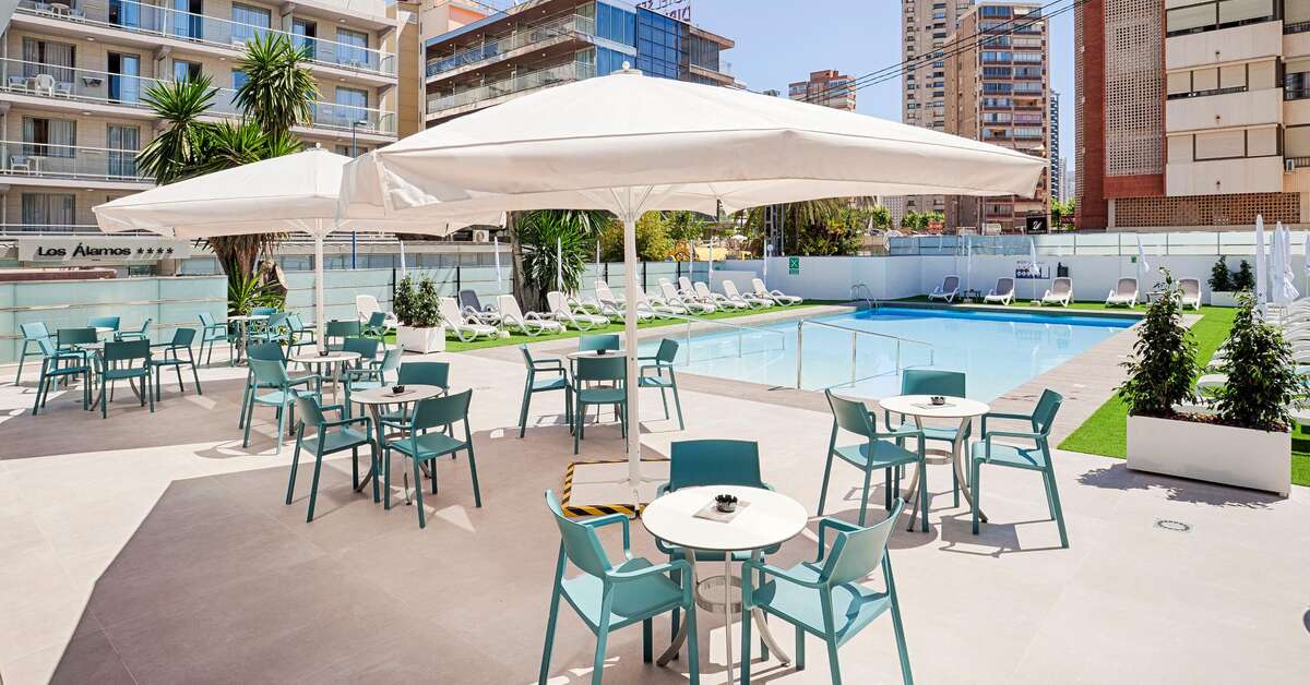 Een foto van het zwembad bij Hotel Benidorm Centre