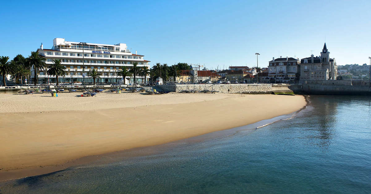 Een foto van het strand bij Hotel Baia