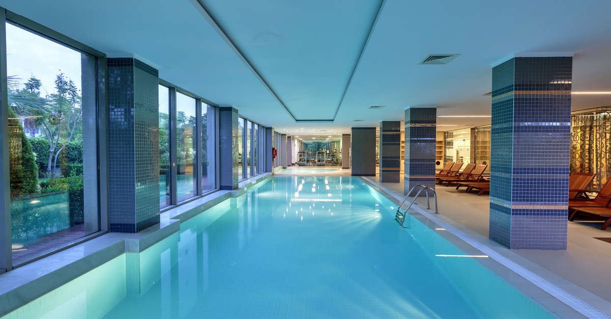 Een foto van het zwembad bij Sunis Elita Beach Resort & Spa