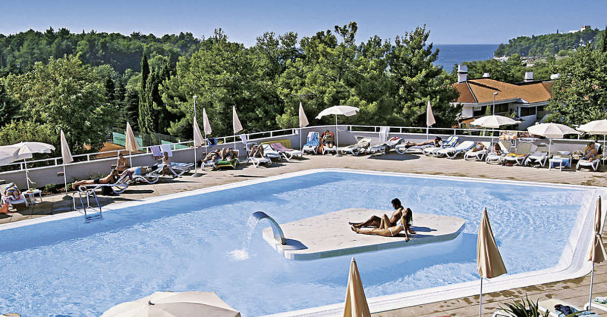 Een foto van het zwembad bij Hotel Albatros Plava Laguna