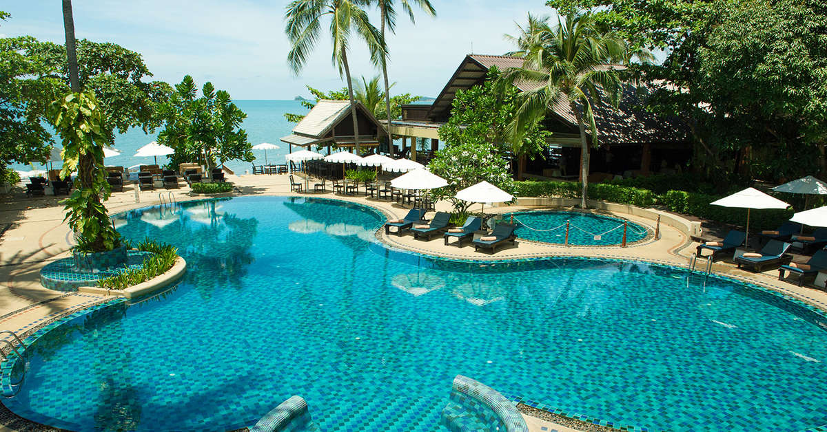 Een foto van een overzicht van Peace Resort Samui