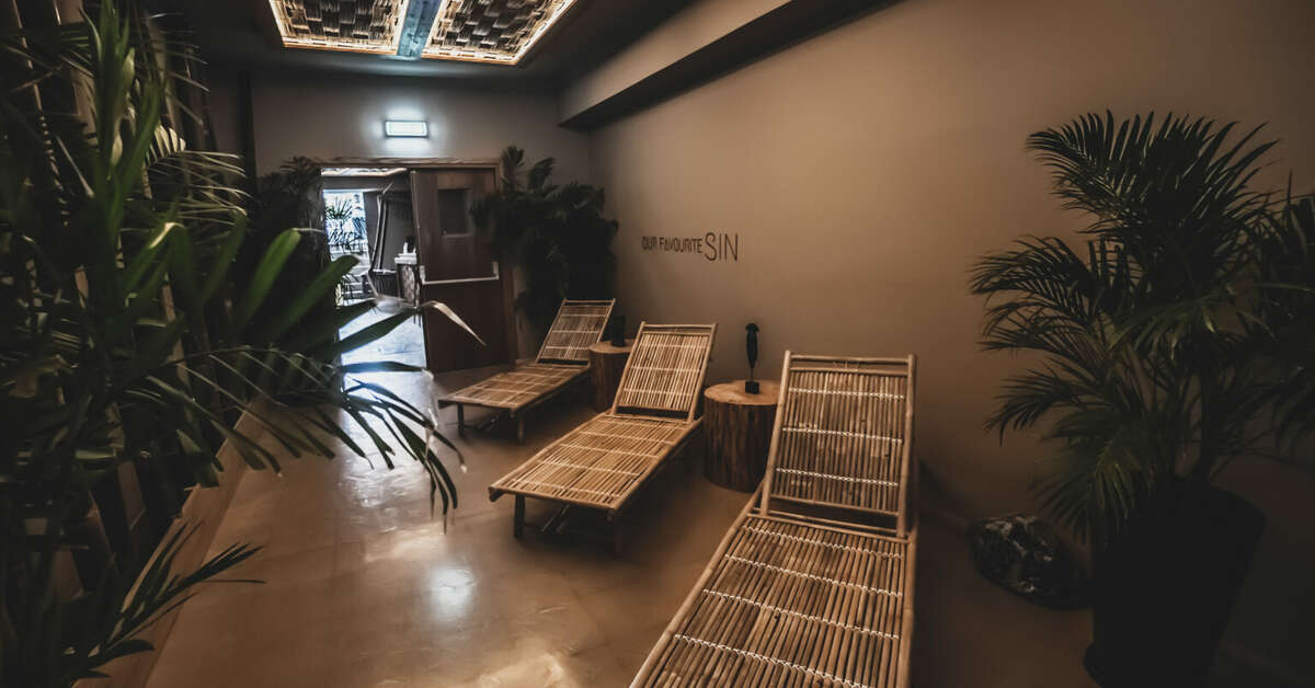 Een foto van de faciliteiten bij Cavo Zoe Seaside Hotel