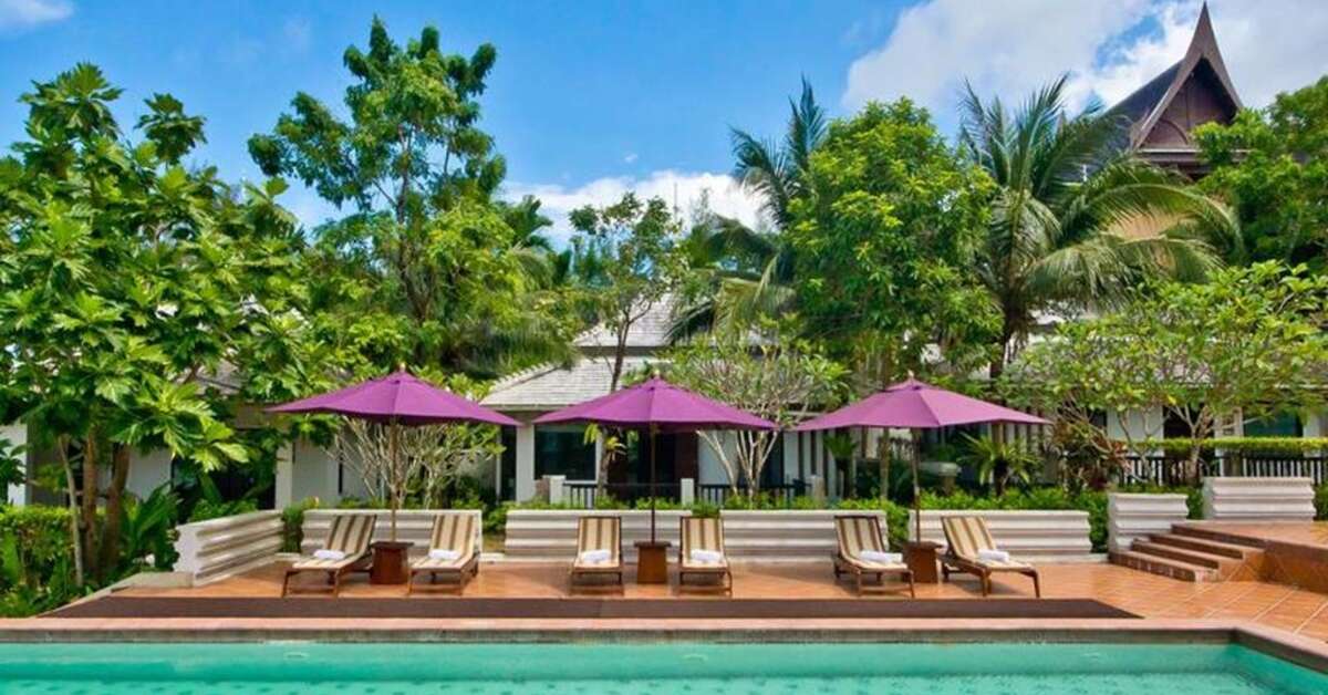 Een foto van een overzicht van Anyavee Tubkaek Beach Resort