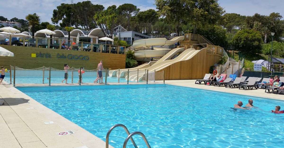 Een foto van een overzicht van Camping Cala Gogo