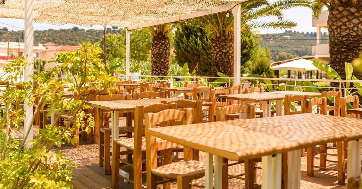 Een foto van de faciliteiten bij Sunrise Hotel Tsilivi