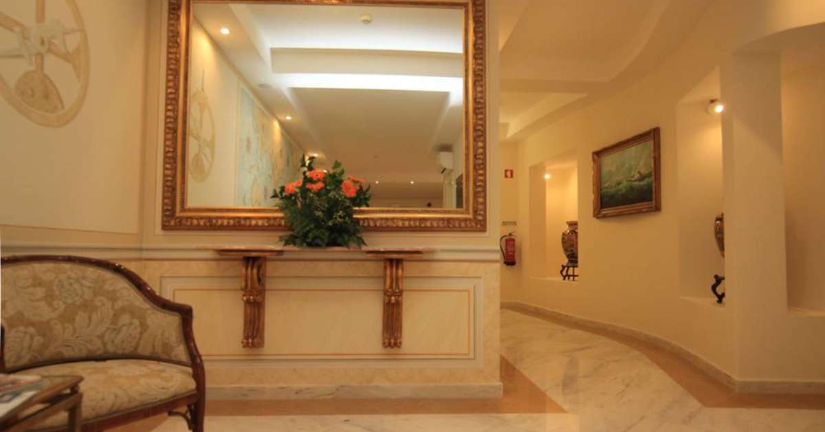Een foto van het interieur van Hotel Lagoa