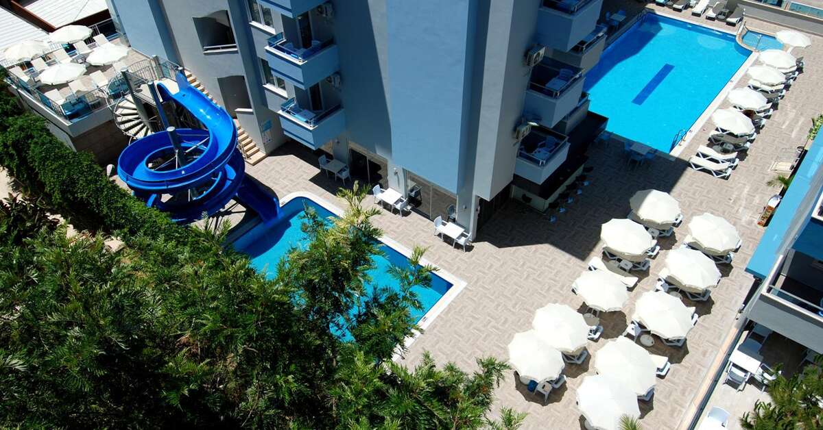 Een foto van het zwembad bij Kleopatra Ramira Hotel