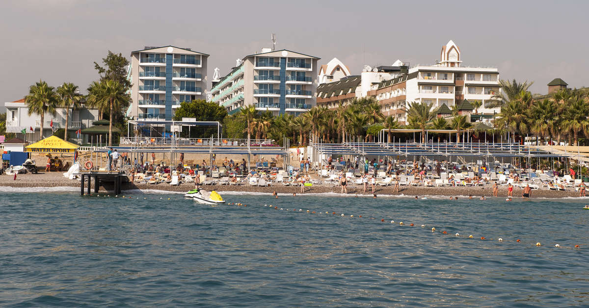 Ein Foto von der Außenansicht des Concordia Celes Hotel