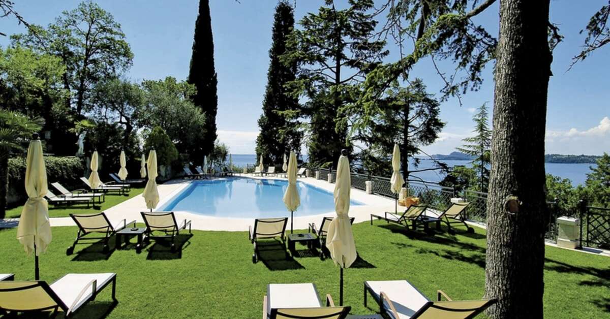 Een foto van het zwembad bij Hotel Villa Del Sogno