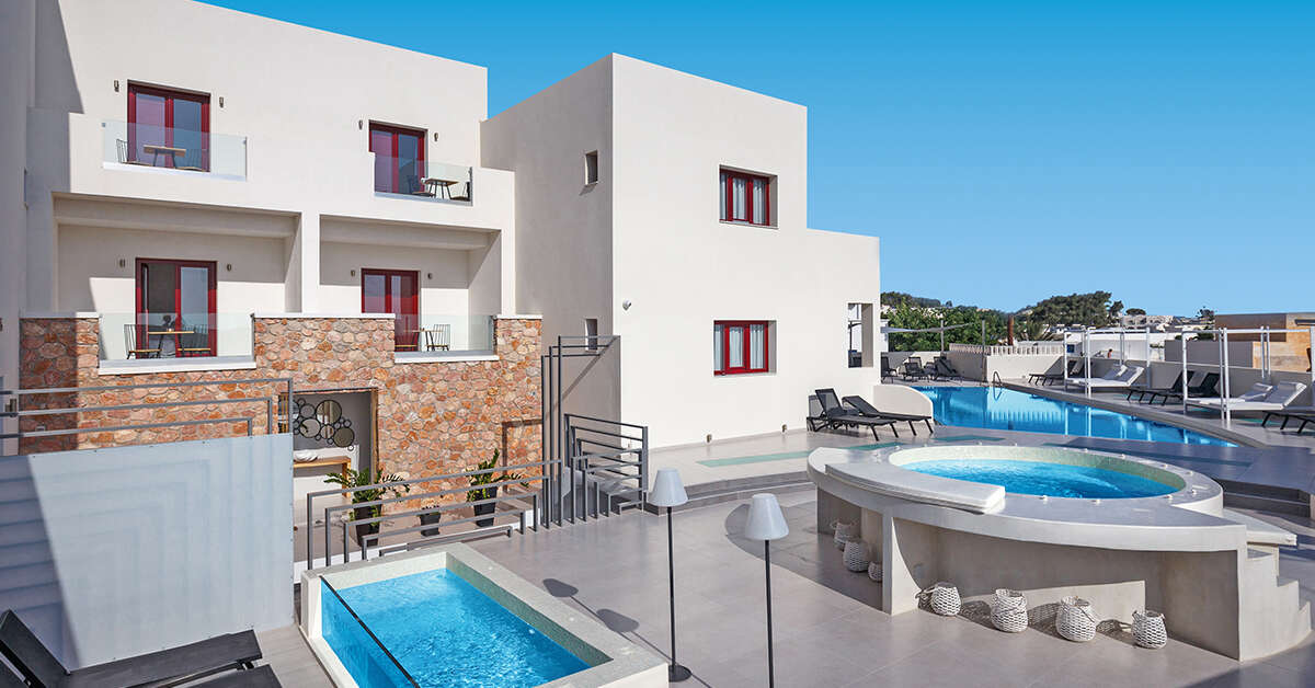 Een foto van het zwembad bij Mar 'n Mar Hotel & Suites