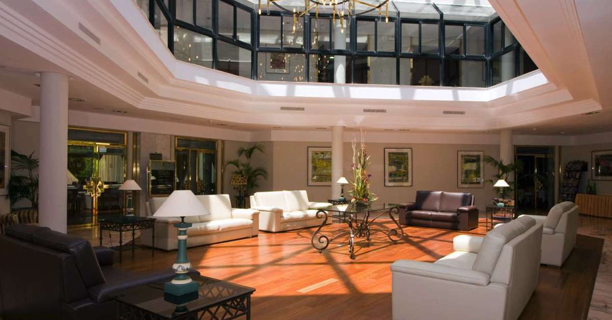 Een foto van het interieur van Hipotels Sherry Park