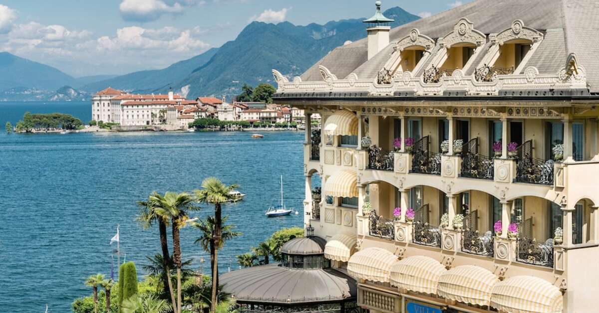 Een foto van de buitenkant van Villa & Palazzo Aminta