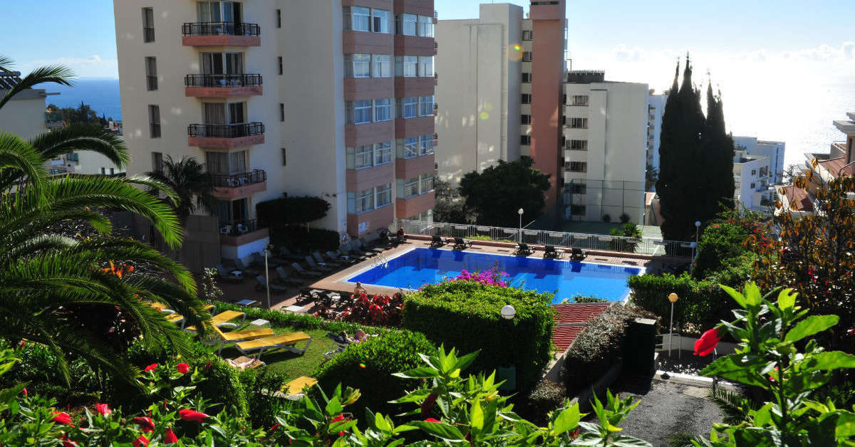 Een foto van het zwembad bij Dorisol Mimosa Hotel