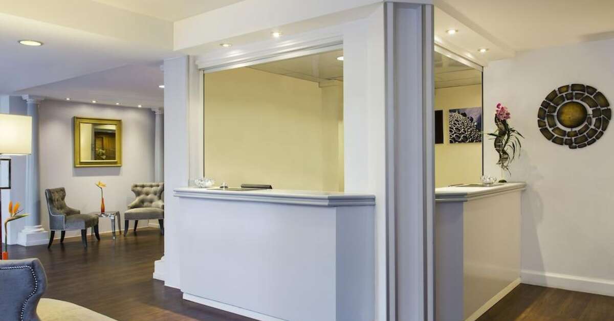 Een foto van het interieur van Residhome Nice Promenade