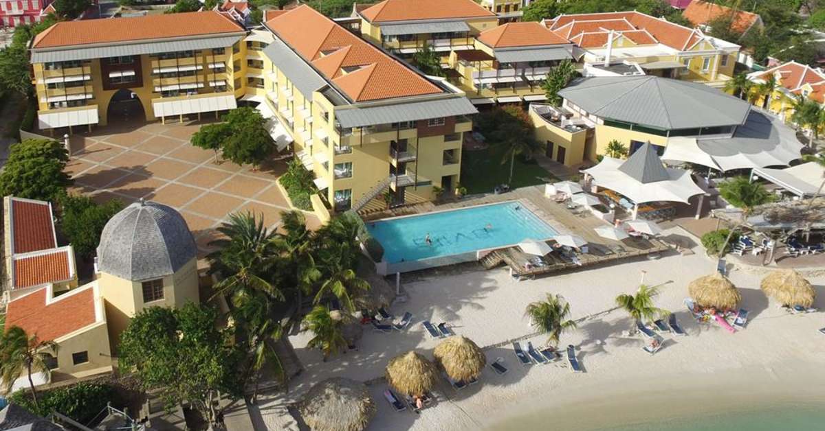 Een foto van het zwembad bij Avila Beach Hotel