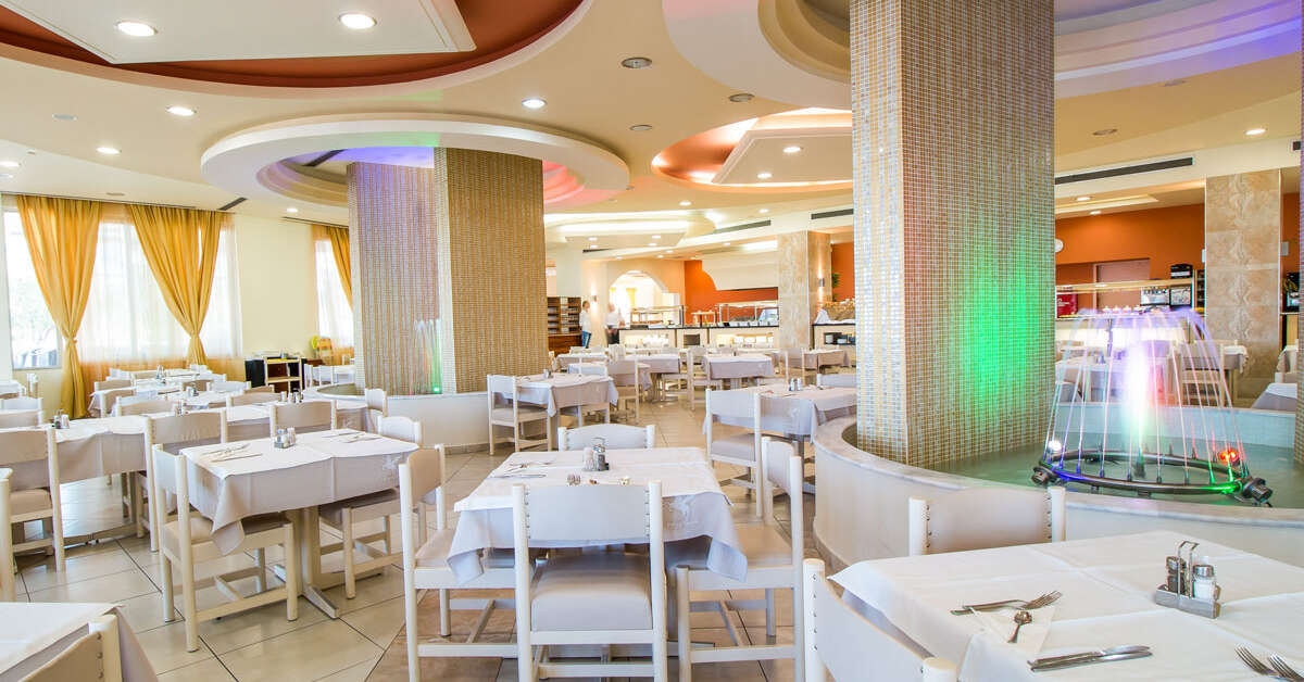Een foto van de faciliteiten bij Pegasos Deluxe Beach Hotel