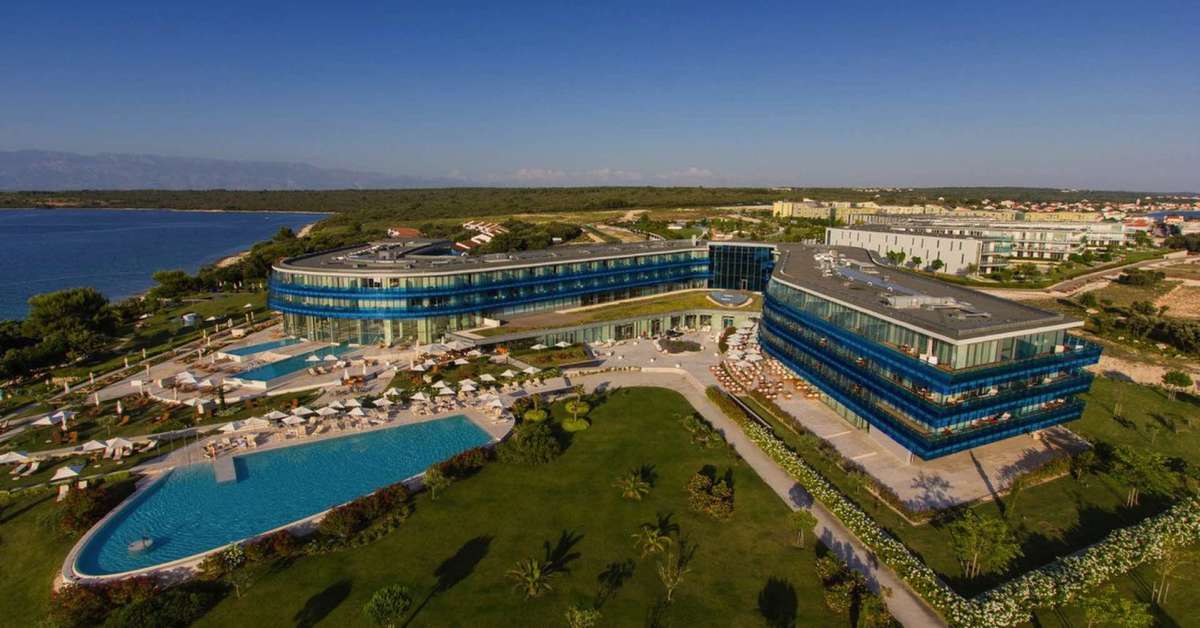 Een foto van een overzicht van Falkensteiner Hotel & Spa Iadera