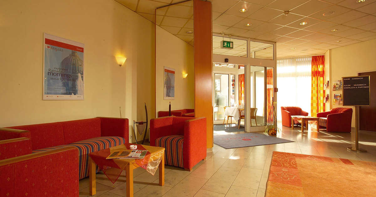 Een foto van het interieur van Achat Hotel Neustadt/Weinstrasse