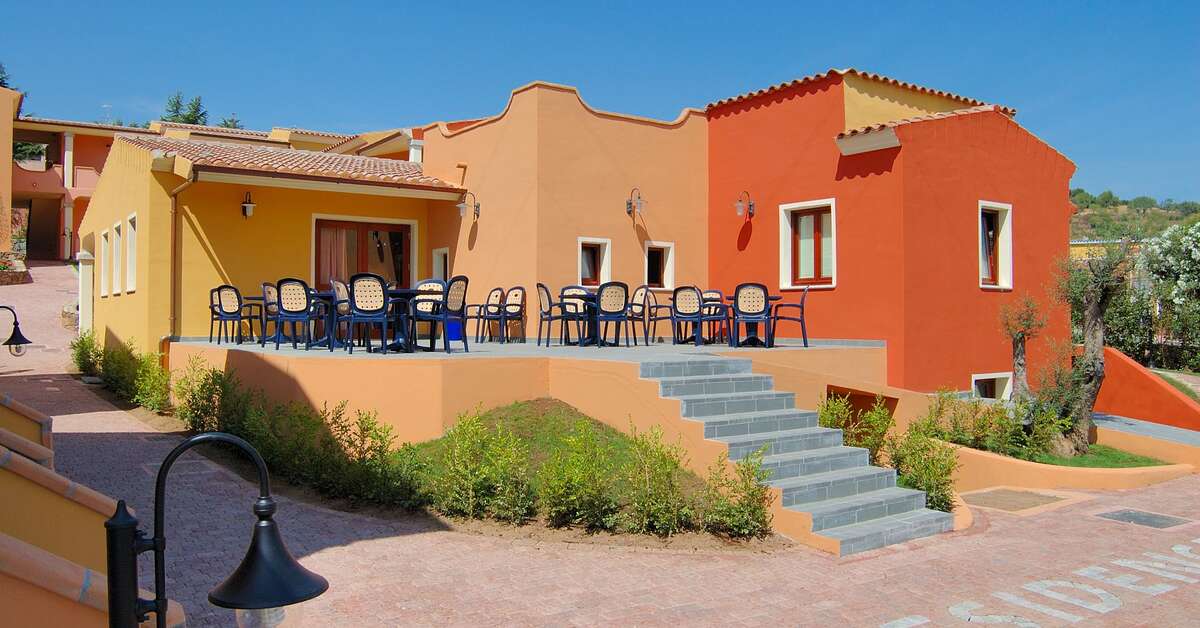 Een foto van het terras bij Corte Dei Venti Resort