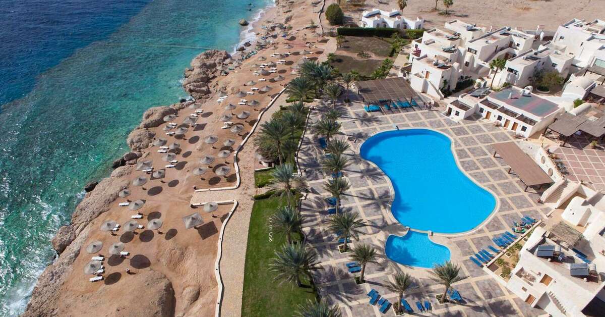 Een foto van het zwembad bij Sharm Club Beach Resort