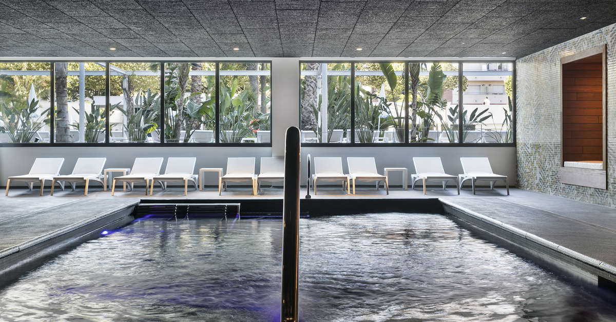 Een foto van de faciliteiten bij Aqua Hotel Silhouette & Spa