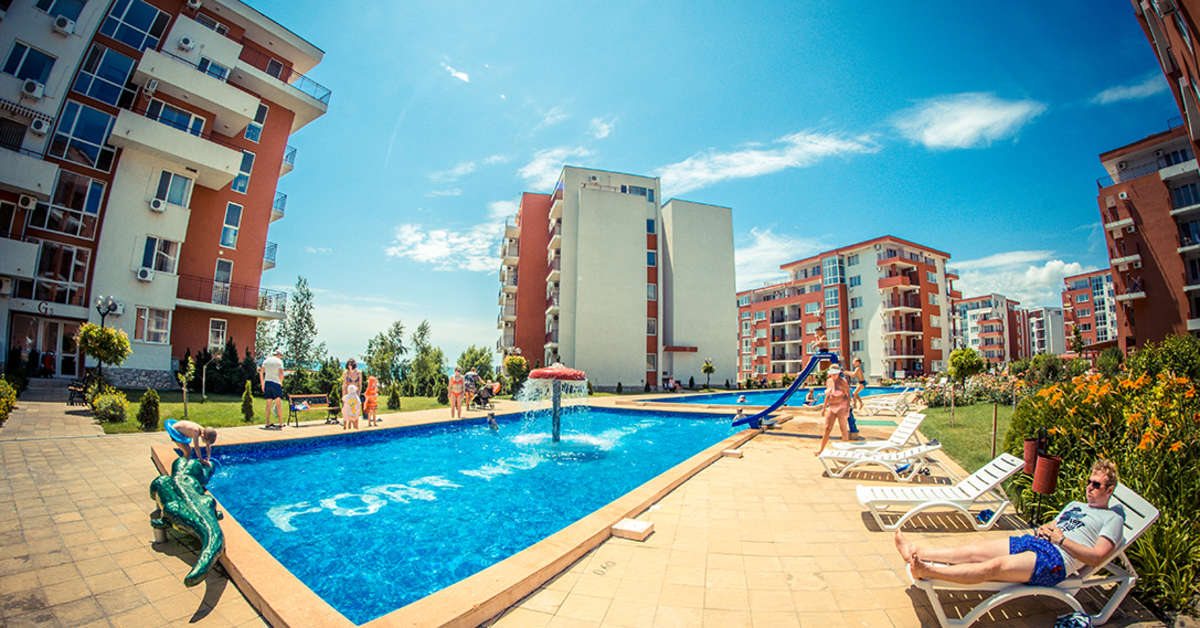 Een foto van Panorama Fort Beach