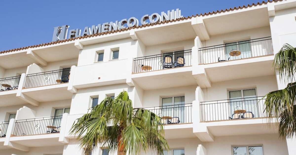 Een foto van de buitenkant van Hipotels Flamenco Conil